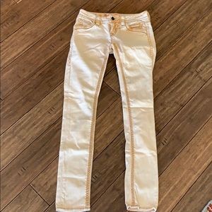 Rock revival colored denim